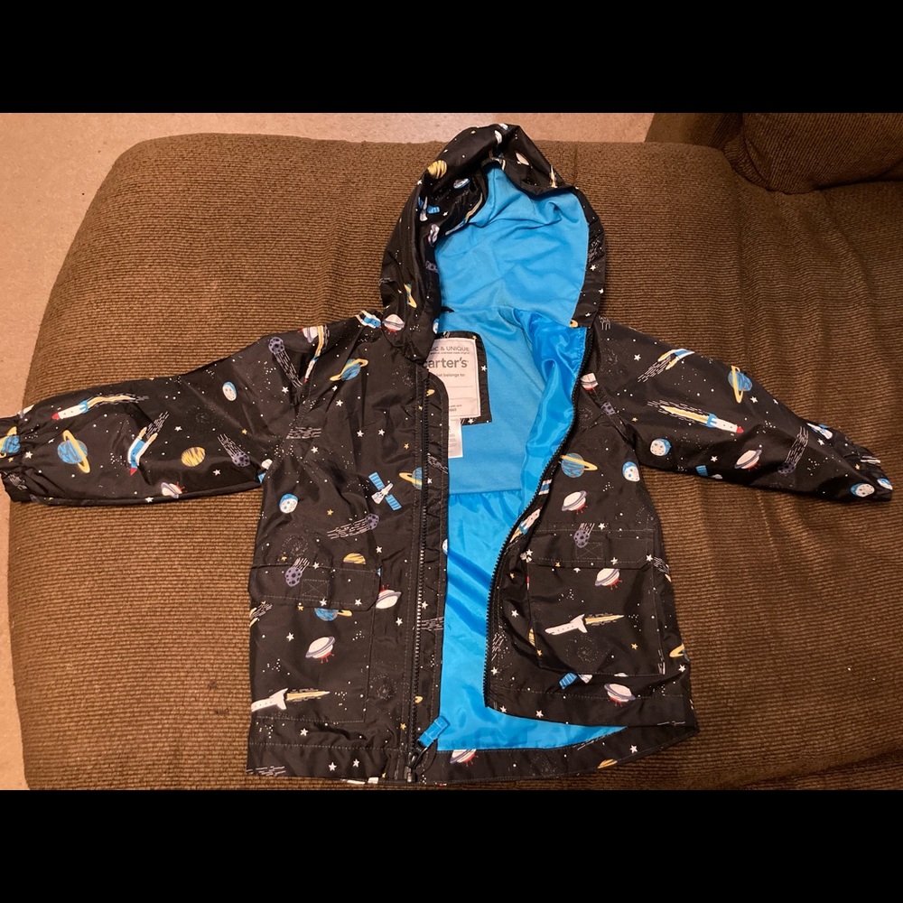 Carter’s Space Raincoats 4T